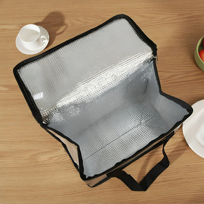 Термосумка складна для продуктів та напоїв, 25л / Сумка-холодильник / Терморюкзак з ручками