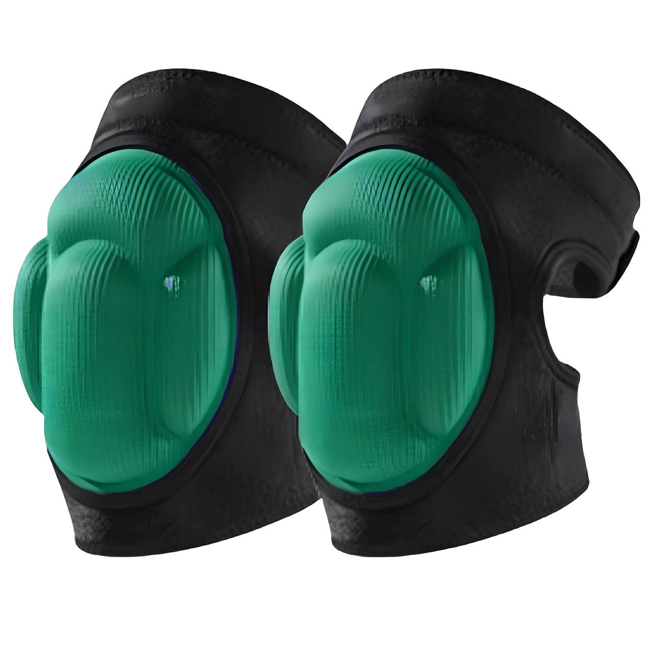 Наколінники для спорту на липучці 2шт, Зелені / Наколінники захисні для волейболу / Наколінники спортивні