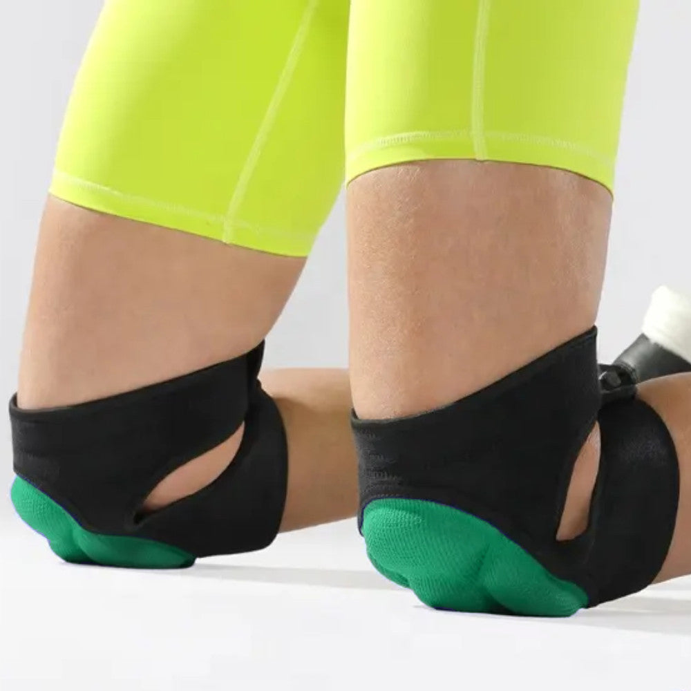 Наколінники для спорту на липучці 2шт, Зелені / Наколінники захисні для волейболу / Наколінники спортивні
