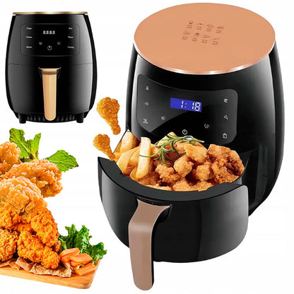 Аерофритюрниця на 6л, 3600Вт, Maxtop / Аерогриль / Електрична фритюрниця / Мультипіч