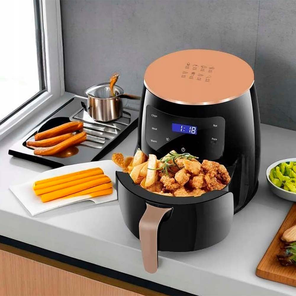 Аерофритюрниця на 6л, 3600Вт, Maxtop / Аерогриль / Електрична фритюрниця / Мультипіч