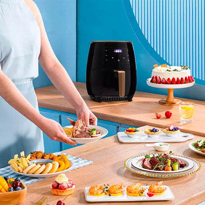 Аерофритюрниця на 6л, 3600Вт, Maxtop / Аерогриль / Електрична фритюрниця / Мультипіч