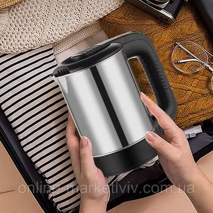 Автомобільний електрочайник від прикурювача 12V, 300W, 500мл, СВ 2848 / Чайник з нержавіючої сталі