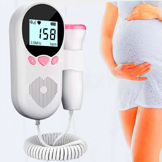 Ультразвуковий детектор серцебиття плода, на батарейках, XL-1311 / Доплер фетальний / Доплер для вагітних