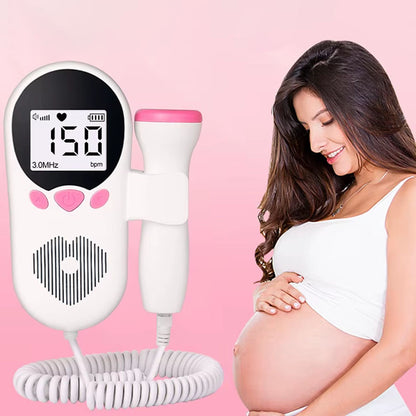 Ультразвуковий детектор серцебиття плода, на батарейках, XL-1311 / Доплер фетальний / Доплер для вагітних