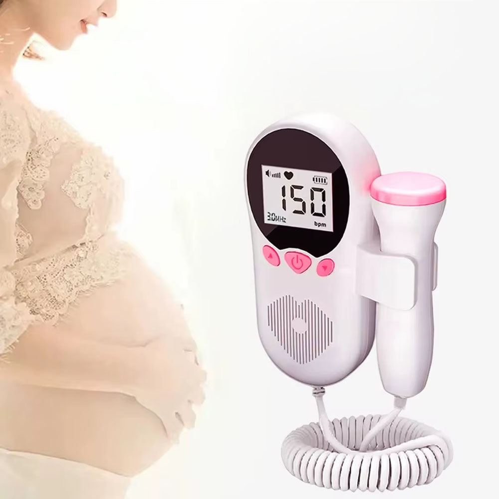 Ультразвуковий детектор серцебиття плода, на батарейках, XL-1311 / Доплер фетальний / Доплер для вагітних