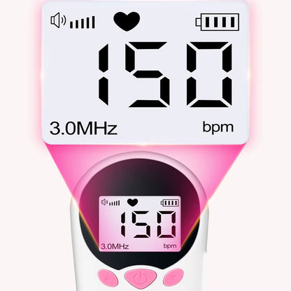 Ультразвуковий детектор серцебиття плода, на батарейках, XL-1311 / Доплер фетальний / Доплер для вагітних