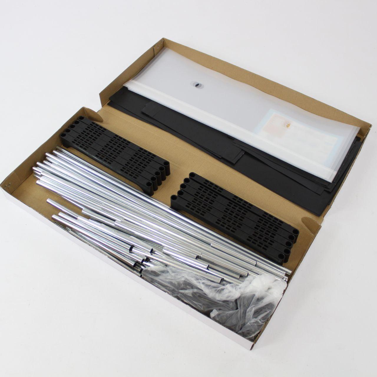 Вішалка підлогова з полицею для взуття, 180х62х28см, Dx6205hb, Чорний з білим / Стійка для одягу / Гардеробна вішалка