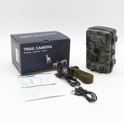 Фотопастка з датчиком руху та нічним баченням 32mpx / Мисливська камера для тварин / Камерапастка