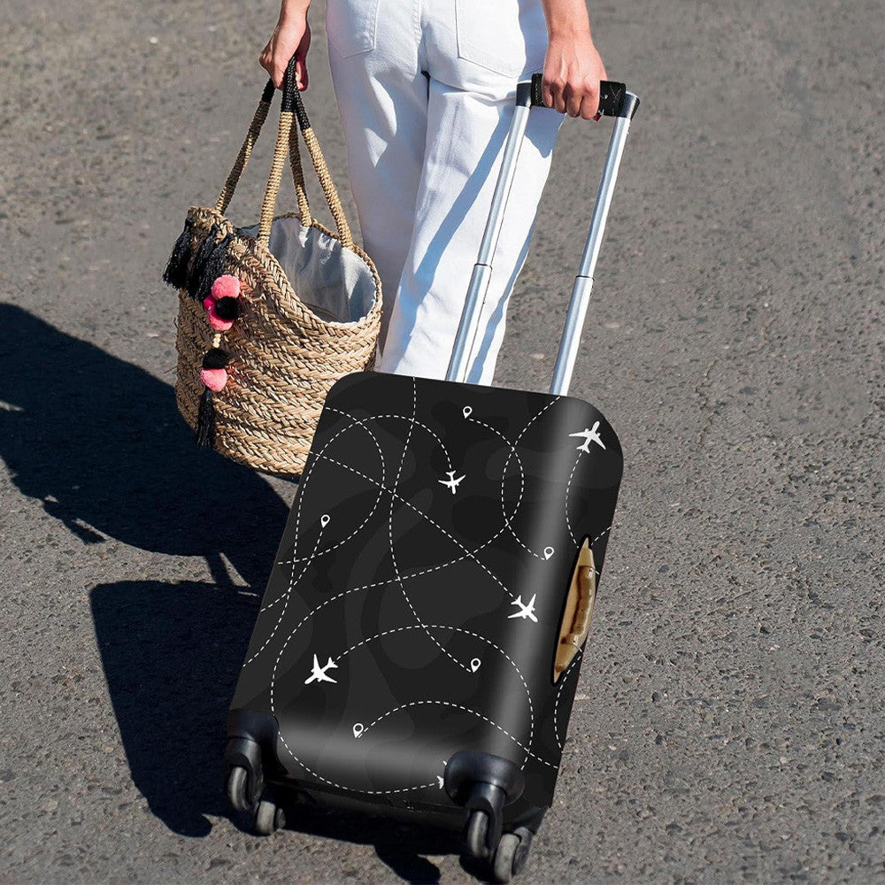 Чохол для валізи S / Дорожній чохол для багажу / Чохол від подряпин