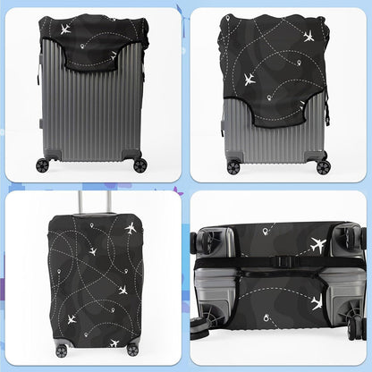 Чохол для валізи, розмір L (26-29") / Чохол для багажу / Чохол на валізу від подряпин і потертостей