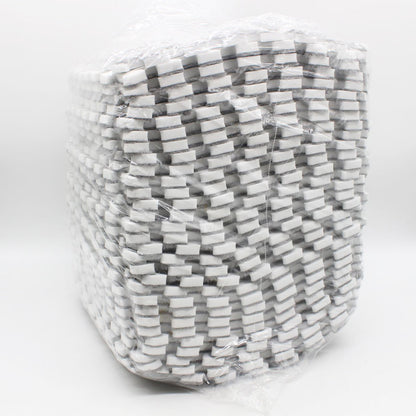 Килимок-пазл з плюшевим покриттям, 10 деталей (30х30см), Сірий / М'який пазл для підлоги / Дитячий килимок-пазл