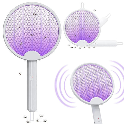 Електрична мухобійка на акумуляторі LY-474 / Пастка для комарів та для мух / Електромухобійка / Знищувач комах