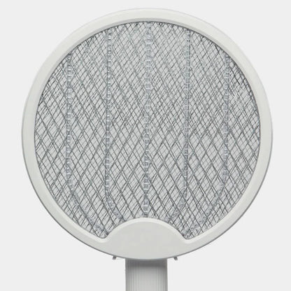 Електрична мухобійка на акумуляторі LY-474 / Пастка для комарів та для мух / Електромухобійка / Знищувач комах