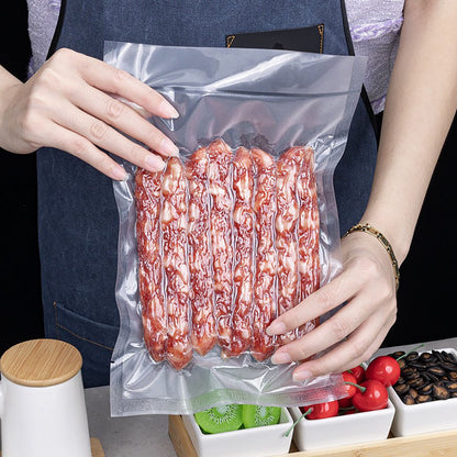 Вакуумний пакувальник продуктів, сенсорний, від мережі / Домашній вакууматор для продуктів / Вакууматор для м'яса