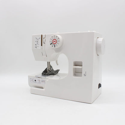 Домашня швейна машинка з педаллю від мережі YASM-825 / Міні-швейна машинка з оверлочним рядком