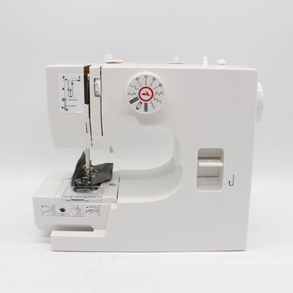Домашня швейна машинка з педаллю від мережі YASM-825 / Міні-швейна машинка з оверлочним рядком