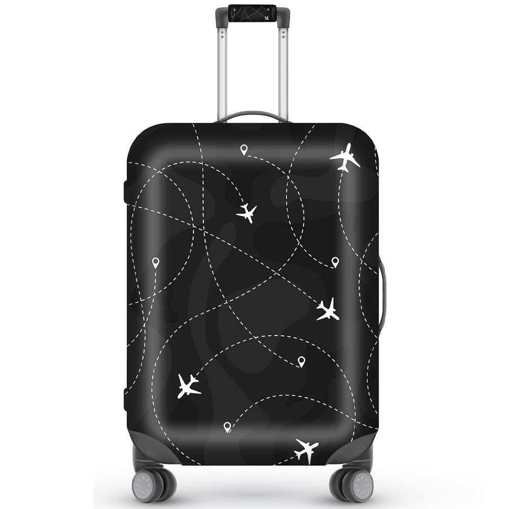 Чохол для валізи, розмір M (22-25") / Чохол для багажу / Чохол для валізи від подряпин і потертостей