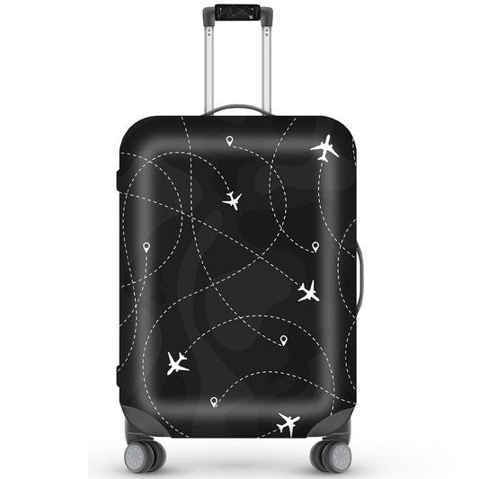 Чохол для валізи, розмір M (22-25") / Чохол для багажу / Чохол для валізи від подряпин і потертостей