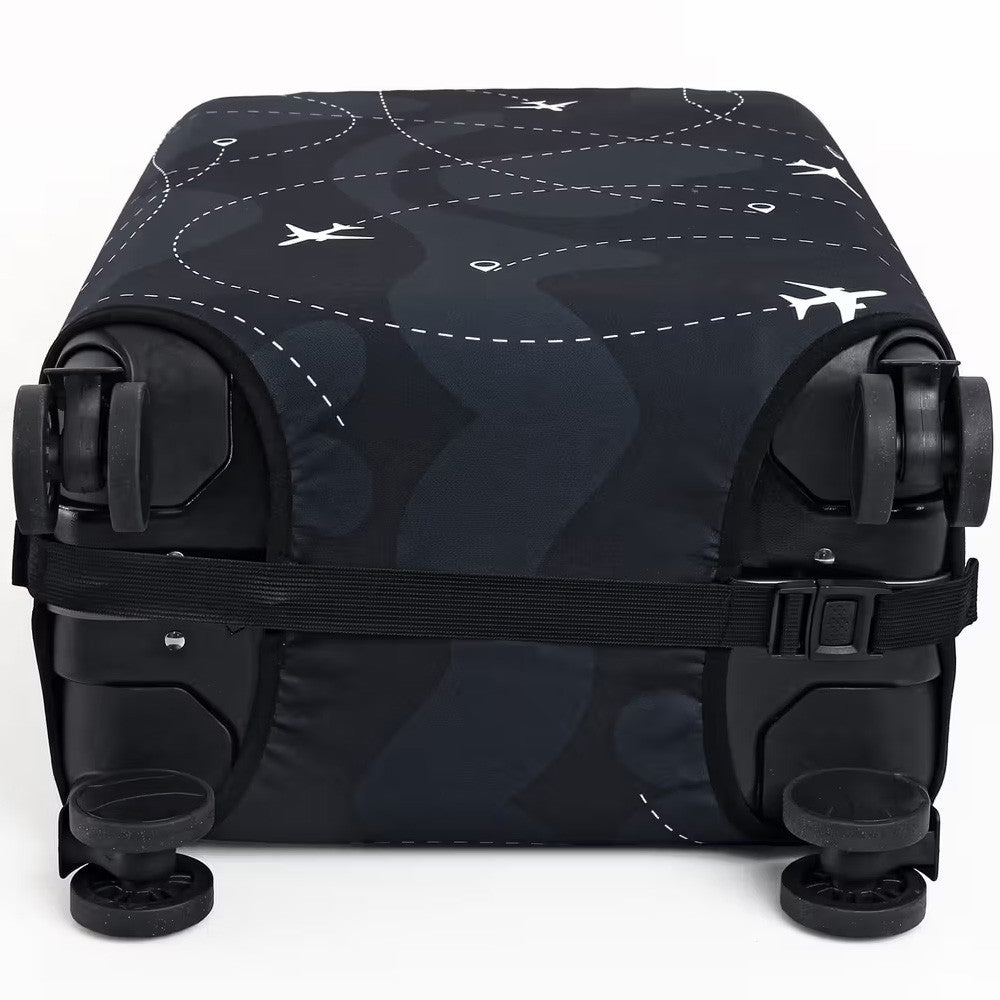 Чохол для валізи, розмір M (22-25") / Чохол для багажу / Чохол для валізи від подряпин і потертостей