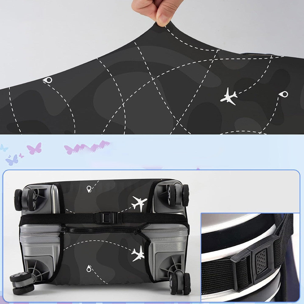 Чохол для валізи, розмір L (26-29") / Чохол для багажу / Чохол на валізу від подряпин і потертостей