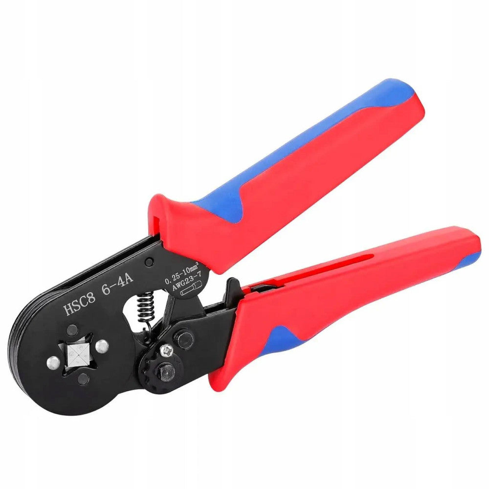 Кліщі обтискні (4 кулачки) + Набір наконечників 1200шт, HSC8-4A / Кримпер / Обтиск для клем