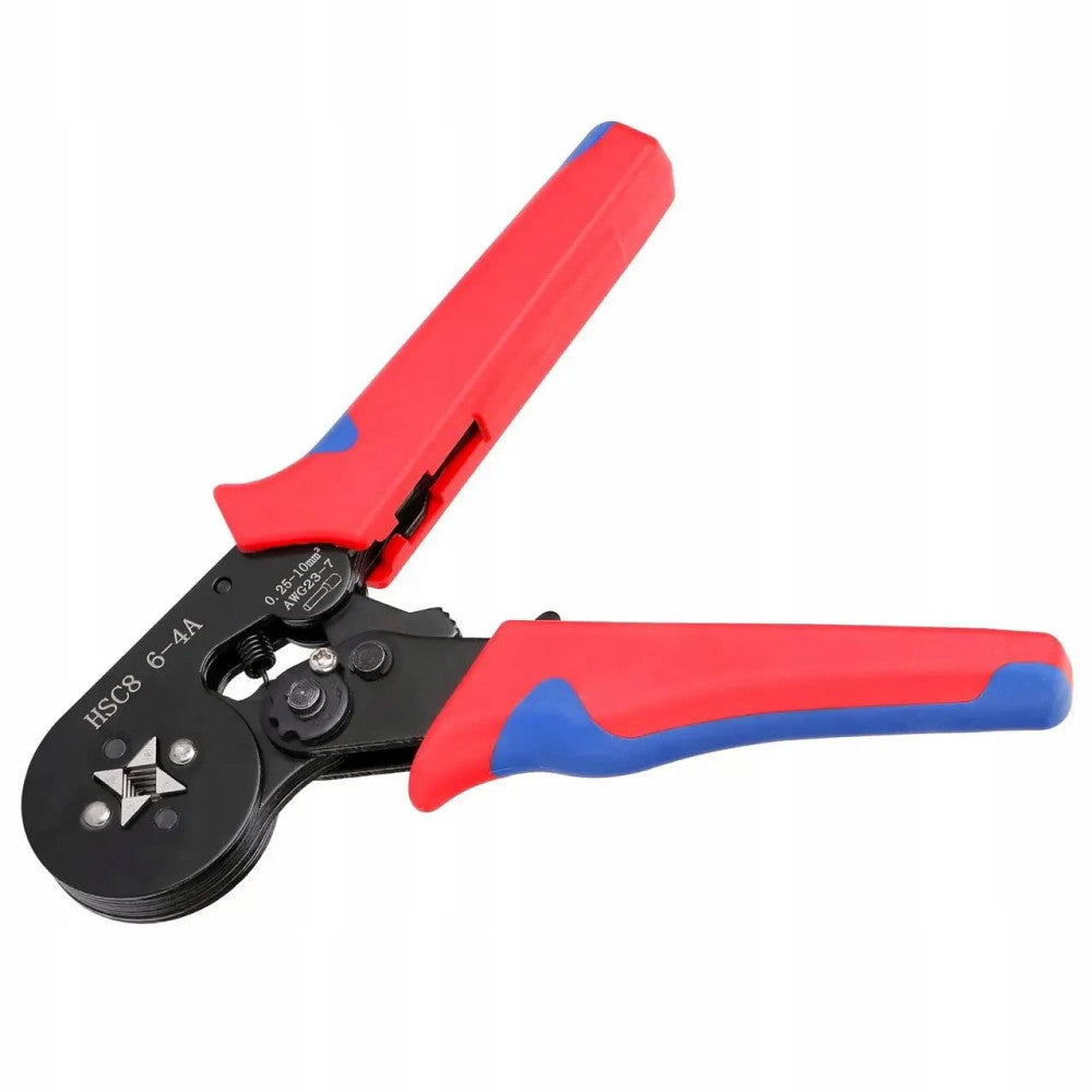 Кліщі обтискні (4 кулачки) + Набір наконечників 1200шт, HSC8-4A / Кримпер / Обтиск для клем