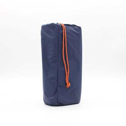 Туристичний каремат (190х70см) з подушкою та насосом, Темно-синій / Надувний матрац / Килимок для кемпінгу