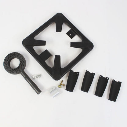 Газова плита на 1 конфорку, 40x40 см / Туристична плита / Настільна плита для кемпінгу