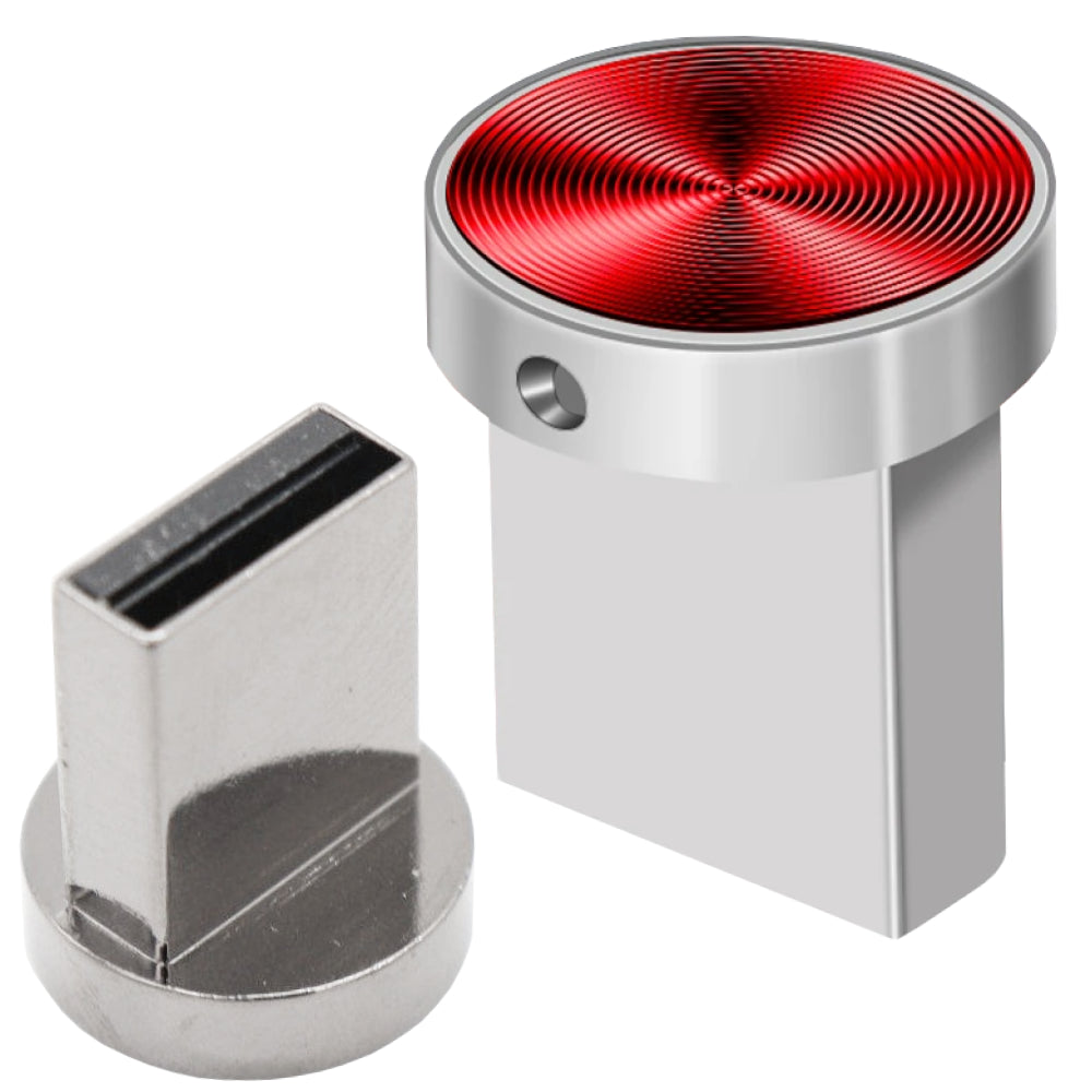 Флешка на 64GB, USB 2,0, Jaster, Червона / Флешка міні кнопка / USB накопичувач для ПК / Металева флешка