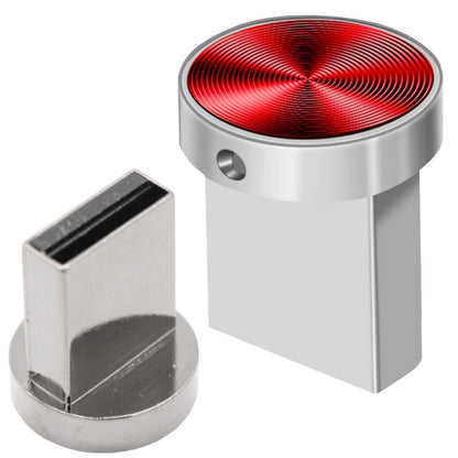 Флешка на 64GB, USB 2,0, Jaster, Червона / Флешка міні кнопка / USB накопичувач для ПК / Металева флешка