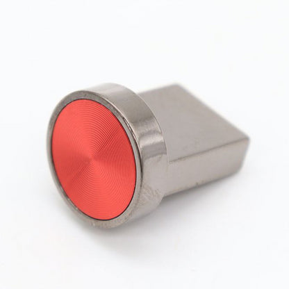 Флешка на 64GB, USB 2,0, Jaster, Червона / Флешка міні кнопка / USB накопичувач для ПК / Металева флешка