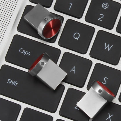 Флешка на 64GB, USB 2,0, Jaster, Червона / Флешка міні кнопка / USB накопичувач для ПК / Металева флешка