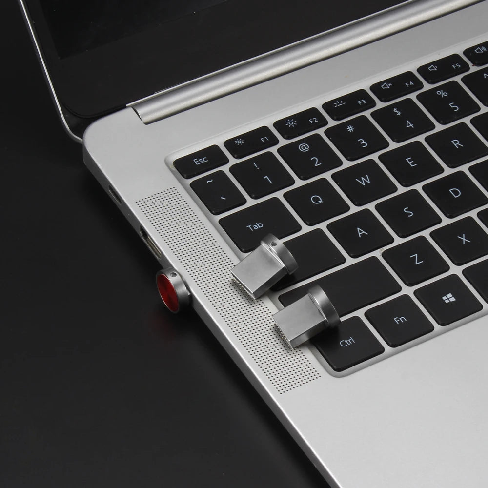 Флешка на 64GB, USB 2,0, Jaster, Червона / Флешка міні кнопка / USB накопичувач для ПК / Металева флешка