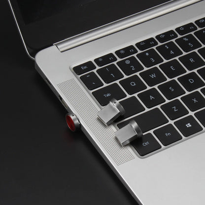 Флешка на 64GB, USB 2,0, Jaster, Червона / Флешка міні кнопка / USB накопичувач для ПК / Металева флешка