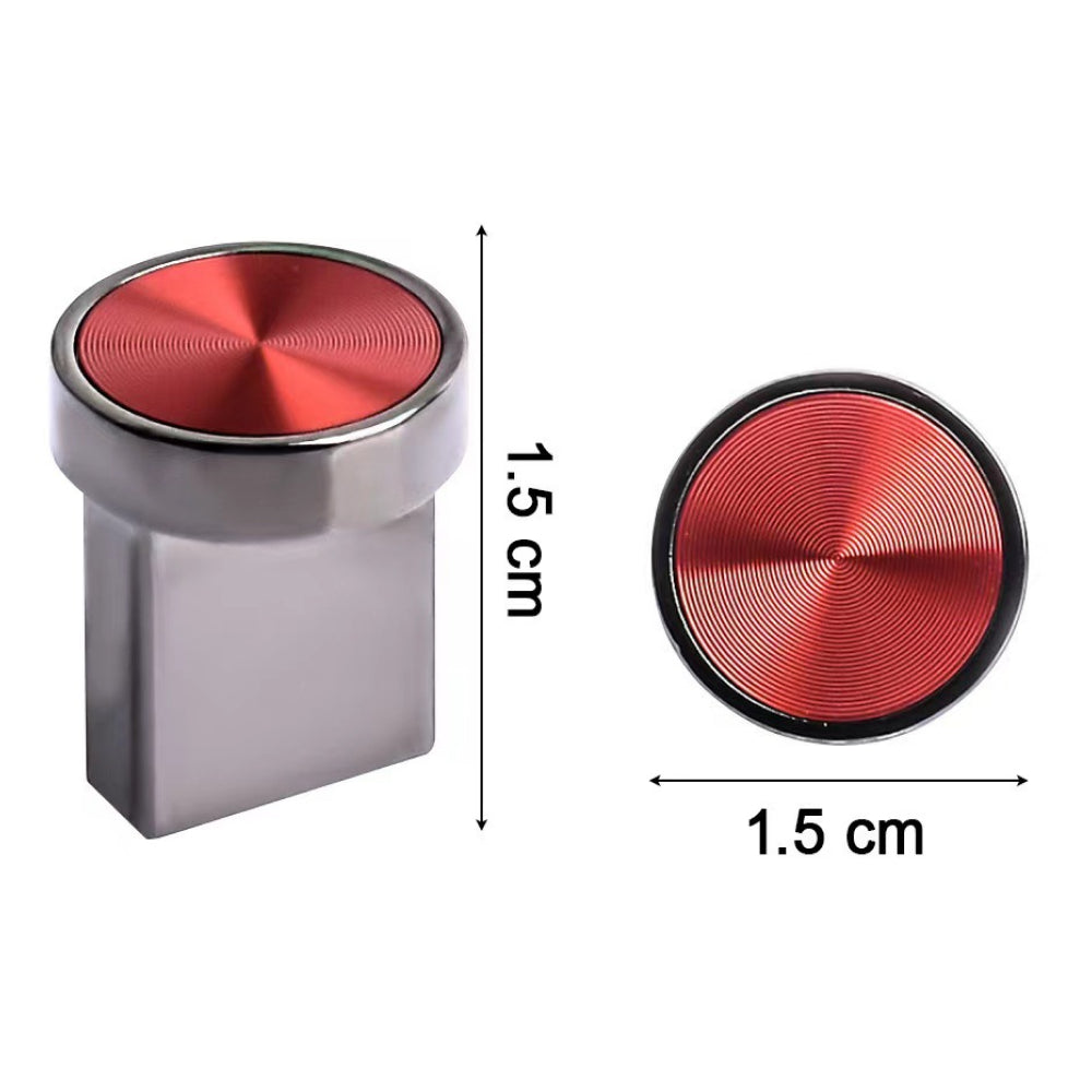 Флешка на 64GB, USB 2,0, Jaster, Червона / Флешка міні кнопка / USB накопичувач для ПК / Металева флешка