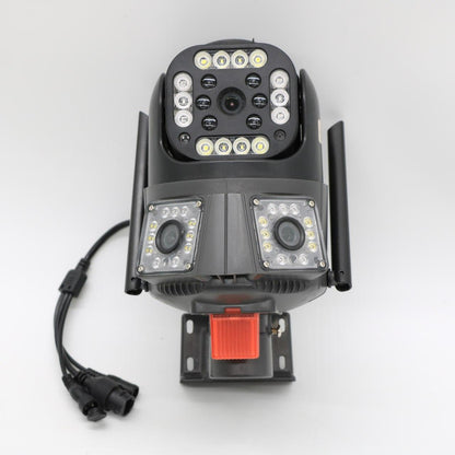 Вулична WIFI камера відеоспостереження 4Мп, з LED та ІЧ підсвічуванням, Wonsdar PW12-5K / Бездротова IP відеокамера