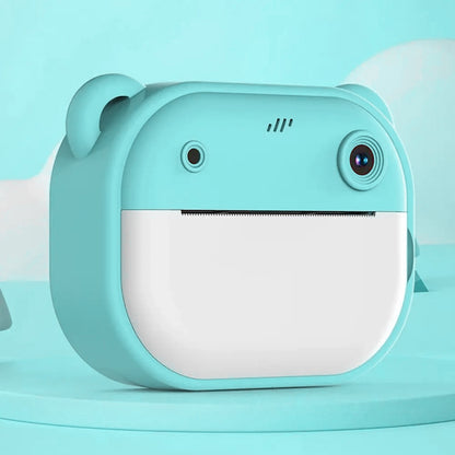 Дитяча камера миттєвого друку + 1 термопапір, Зелений / Дитяча цифрова фотокамера / Дитячий цифровий фотоапарат