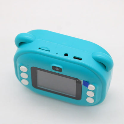 Дитяча камера миттєвого друку + 1 термопапір, Зелений / Дитяча цифрова фотокамера / Дитячий цифровий фотоапарат