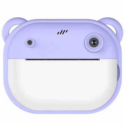 Дитяча камера миттєвого друку + 1 термопапір, Фіолетовий / Дитяча цифрова фотокамера / Дитячий цифровий фотоапарат