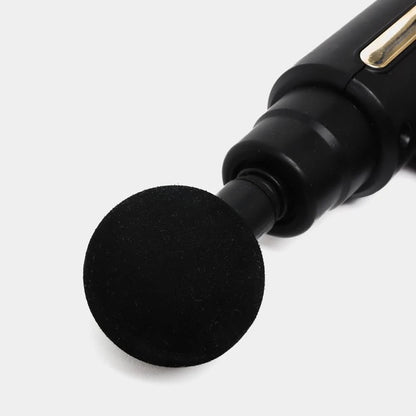 Ручний масажер перкусійний + 4 насадки, з USB, Gun Massager / Портативний масажер / Вібромасажер для тіла