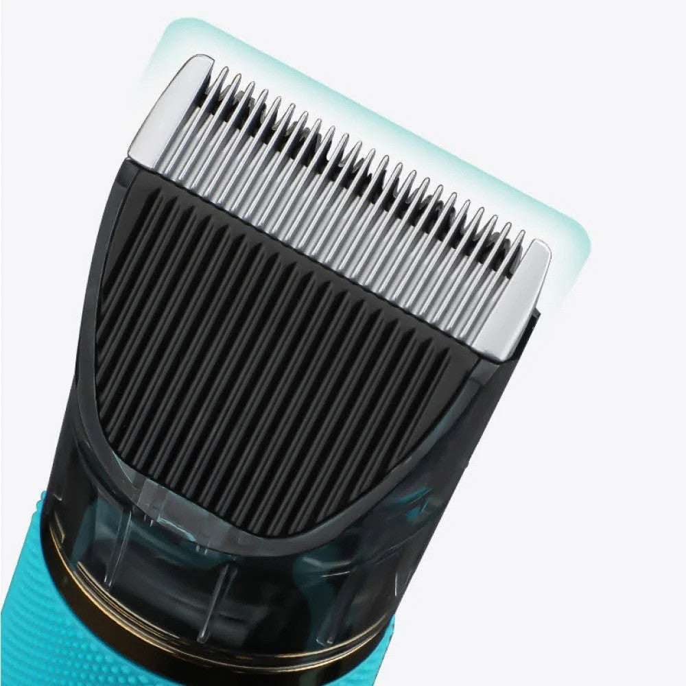 Акумуляторна машинка для стрижки волосся + 6 насадок, з USB, VGR V-695 / Бездротовий тример для стрижки