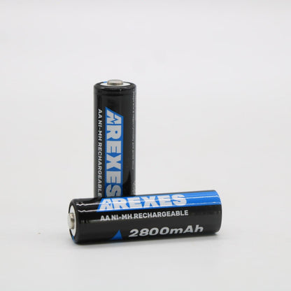 Акумулятор пальчиковий АА, 2800mAh, 1,2v (1 шт) Arexes / Батарейка акумуляторна / Батарейка АА