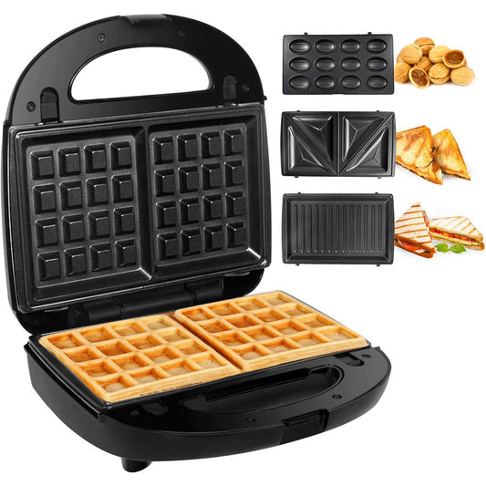 Сендвічниця 4в1 зі змінними формами, 2200Вт, OP-908 / Мультимейкер / Бутербродниця / Гриль електричний