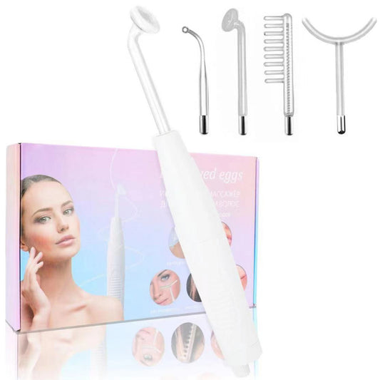 Апарат дарсонваль від мережі + 5 насадок, MAG-638 / Дарсонваль для волосся / Імпульсний дарсонваль для волосся