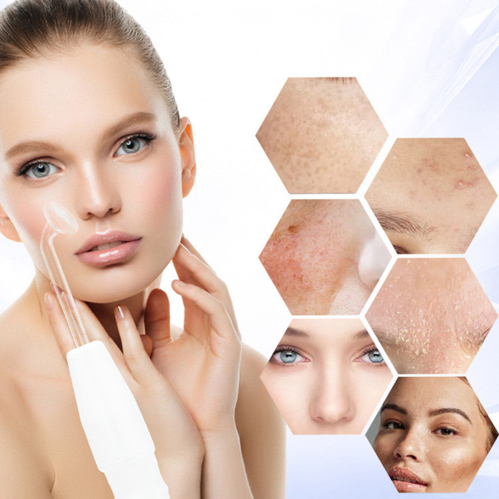 Апарат дарсонваль від мережі + 5 насадок, MAG-638 / Дарсонваль для волосся / Імпульсний дарсонваль для волосся