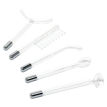 Апарат дарсонваль від мережі + 5 насадок, MAG-638 / Дарсонваль для волосся / Імпульсний дарсонваль для волосся