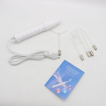 Апарат дарсонваль від мережі + 5 насадок, MAG-638 / Дарсонваль для волосся / Імпульсний дарсонваль для волосся