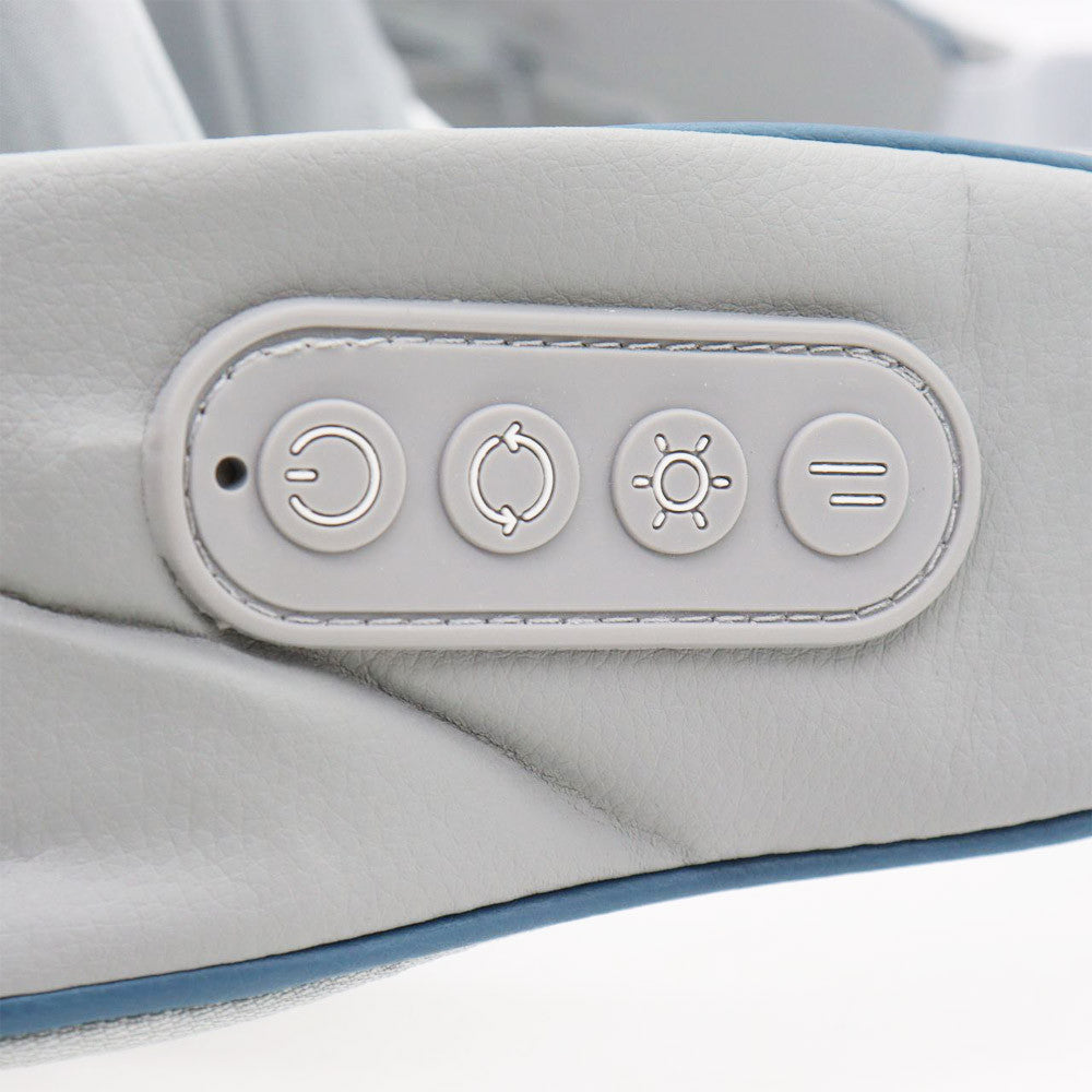 Масажер для шиї з підігрівом, 3 режими, від USB, XL-653 / Ударний електромасажер / Масажер для спини