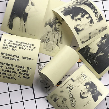 3 шт Кольоровий термопапір для міні принтера 57х25мм / Папір для термопринтера / Папір для міні принтера